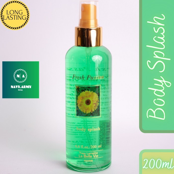 Parfum Cewek Fresh Passion Yves Laroche  Body Splash 200ml