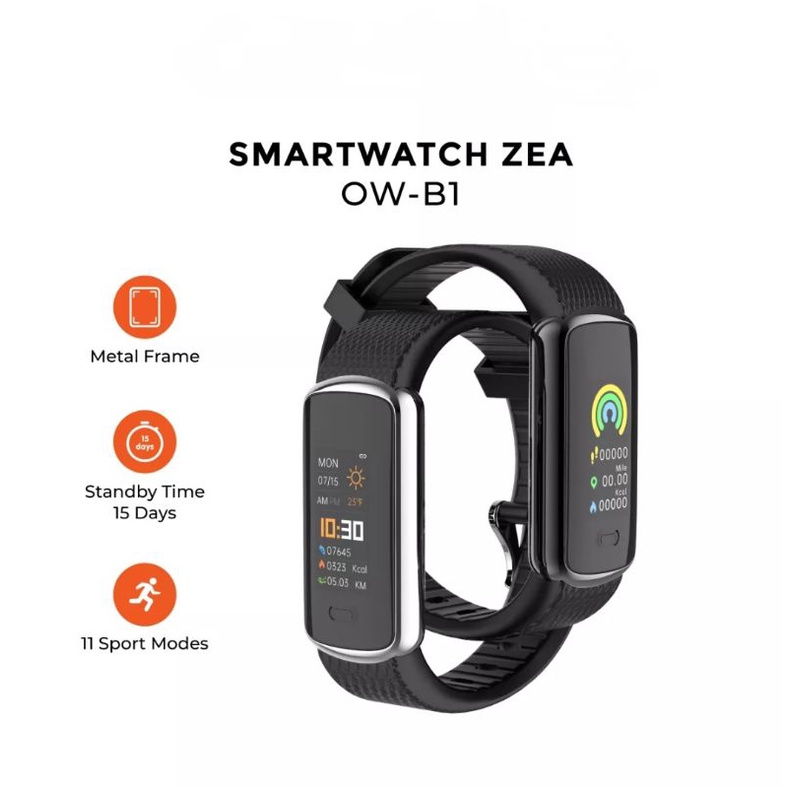 OASE ZEA OW-B1 SMARTBAND WATERPROOF IP67 GARANSI RESMI 1 TAHUN