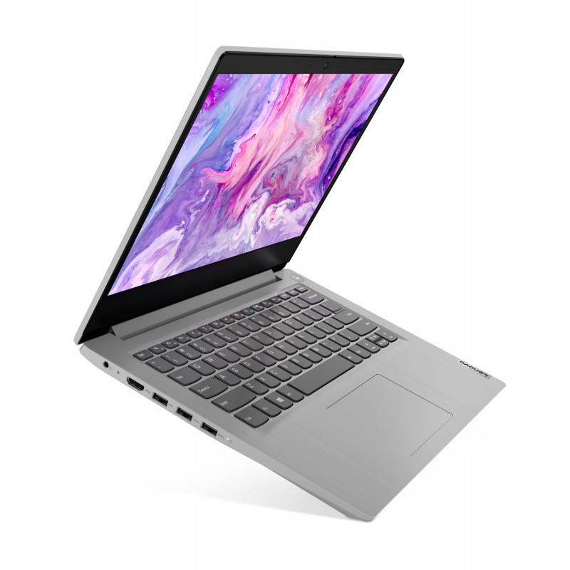 LENOVO IDEAPAD SLIM 3 PLATINUM GREY 14ADA05-UXID [AMD RYZEN 3 3250U / 4GB RAM DDR4 / SSD 256GB / 14&quot; FHD / WINDOWS 11 ORI / RESMI] - TEKNO KITA