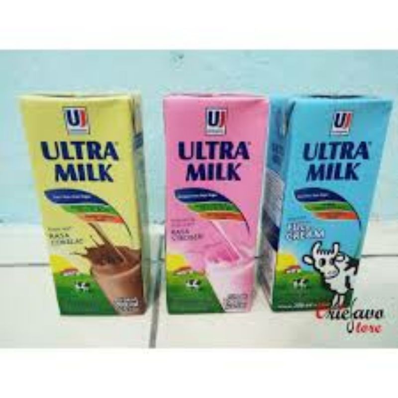 Susu ultra 200ml (isi 24 pcs)