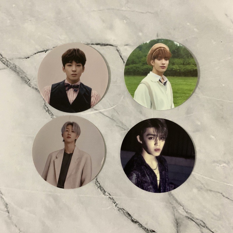 CLEAR STICKER STIKER AN ODE ALBUM SVT SEVENTEEN DK SCOUPS WONWOO THE8 THE POET HOPE TRUTH REAL