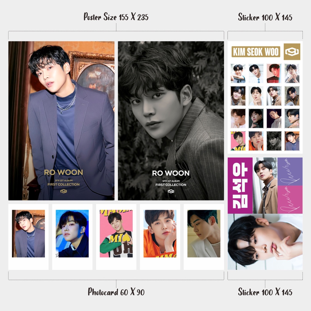 Paket Hemat Fankit SF9 Rowoon Chani