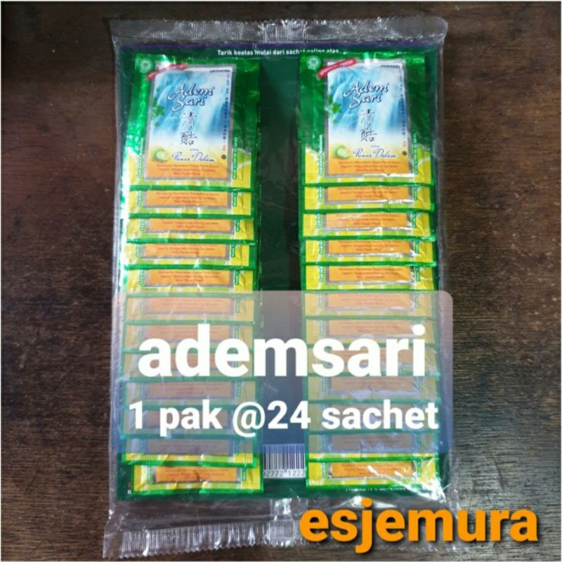 

Ademsari sachet per pak isi 24 sachet