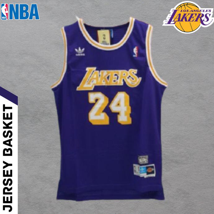 algifaruu - JERSEY BASKET NBA BAJU BASKET PRIA NBA CLASSICS LA LAKERS KOBE BRYANT - S