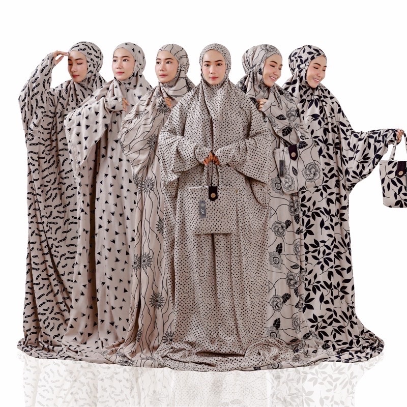 Mukena Terusan Hadramaut Premium Milo 5