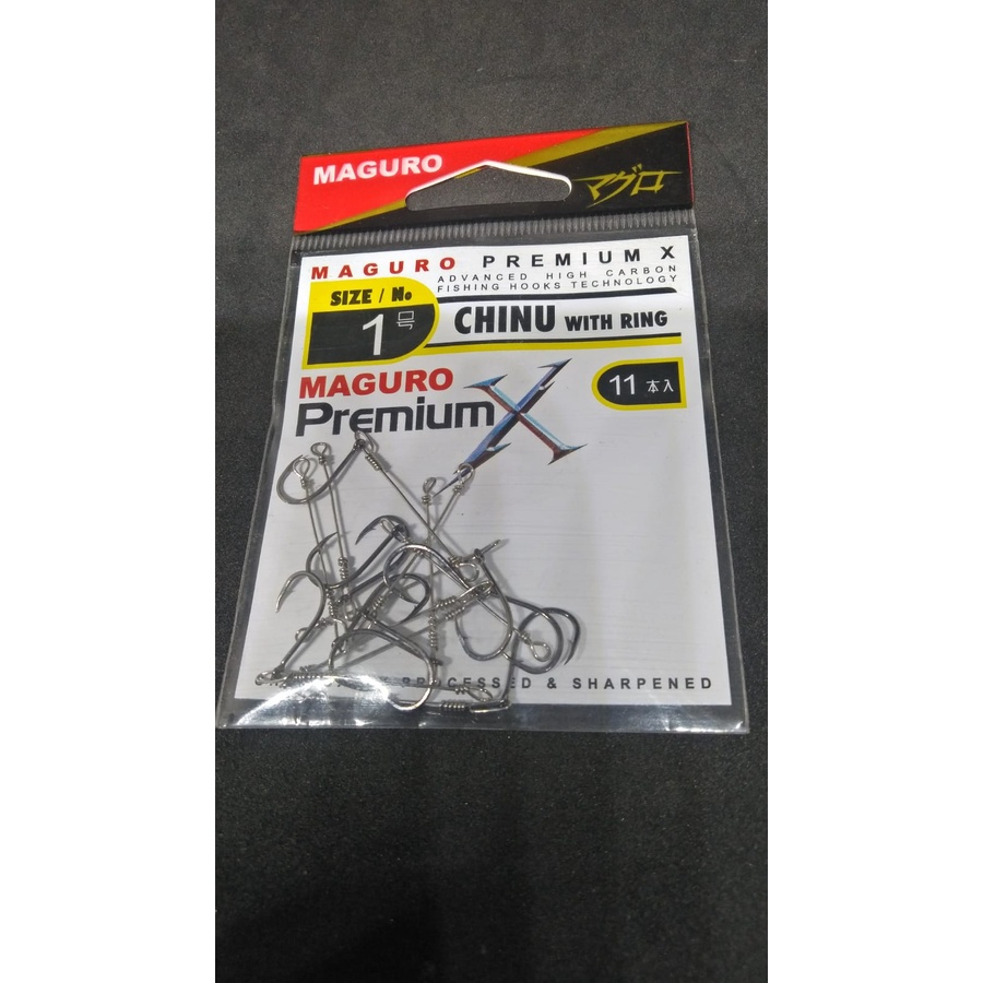 Kail Galatama No.1/ Panjang Kawat Neklin 2 cm/ Merk Maguro Premium/Chinu With Ring/Isi 11 Pcs