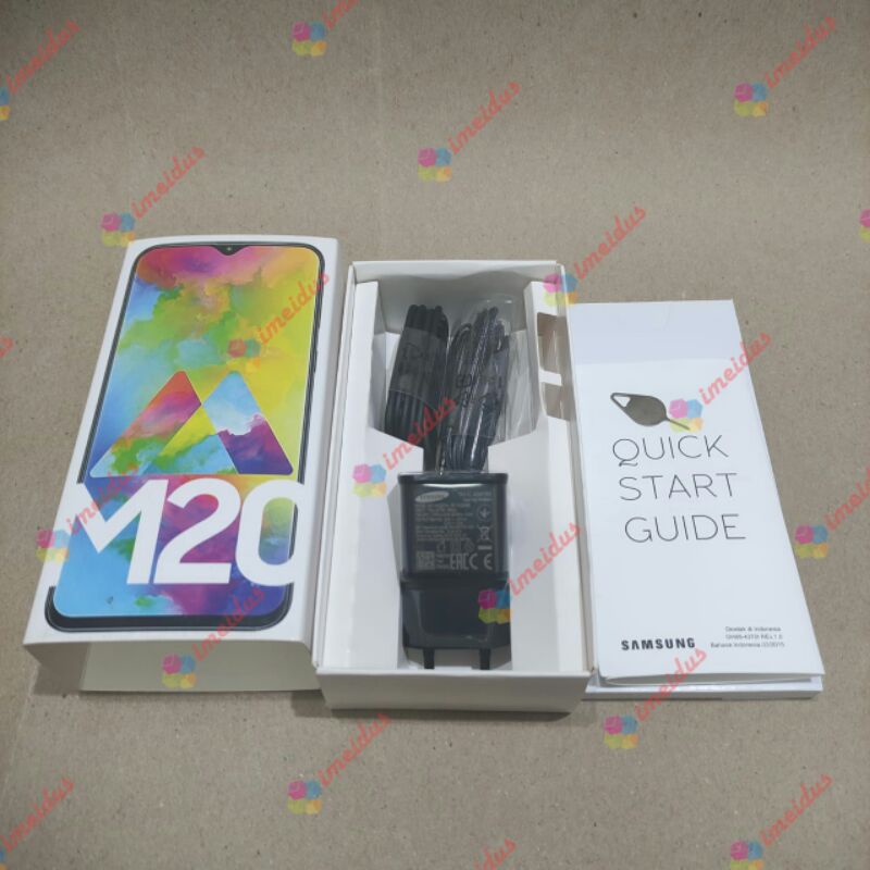 

Box kotak dus Samsung M20 Full Set