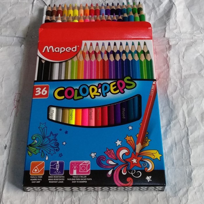 

Update Pinsil Warna Color'Peps Maped 36 Murah