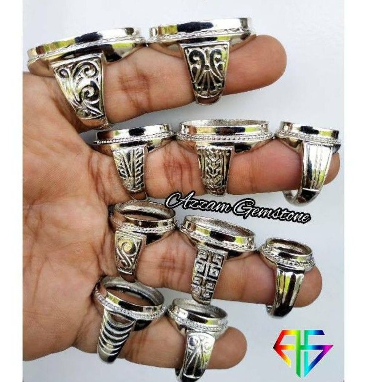 Ring Cincin Alpaka Tanam Super kodian (20pcs)