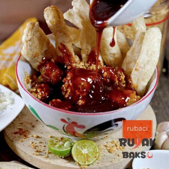 

Realpct Rujak bakso isi keju