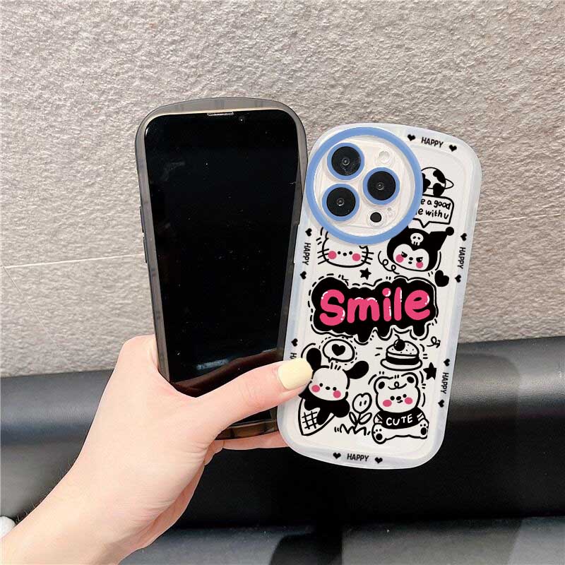 Soft Case TPU Kartun Sanrio Cover Realme C21Y C25Y 5 5i 6i C3 C35 C21 C11 2021 C25 C15 C12 C2