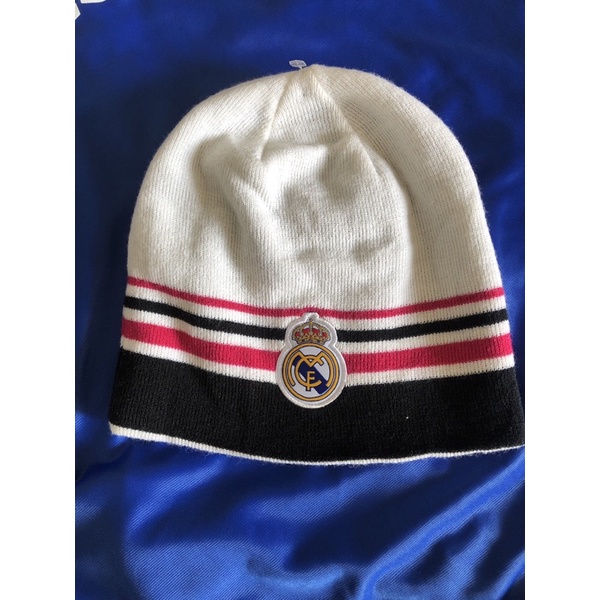 Beanie hat official merch - topi real madrid - official merch real madri