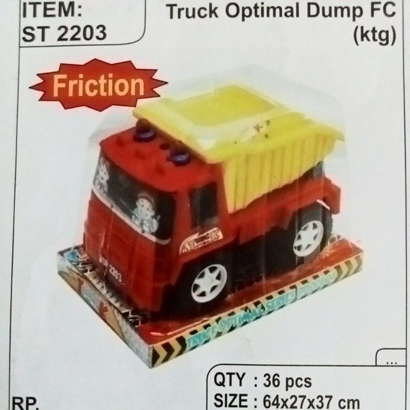 ST 2203 - Mainan Mobil Truk Dum / Dump Truck Jomplang ST2203