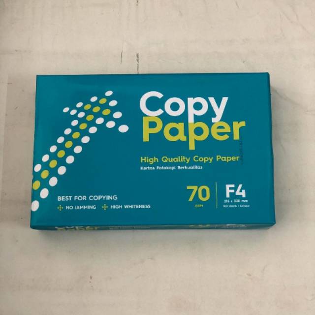 KERTAS HVS F4 COPY PAPER 70 GR