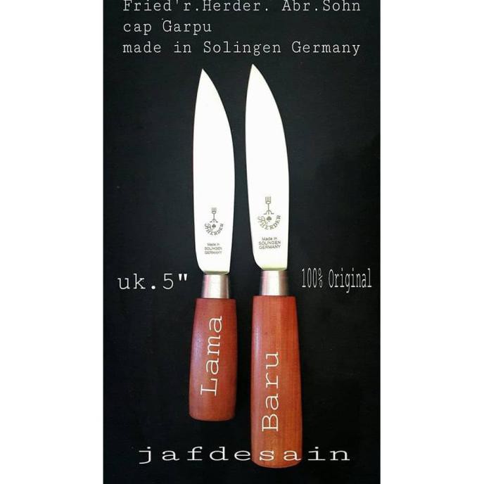 Pisau Cap Garpu 5" Original Jerman