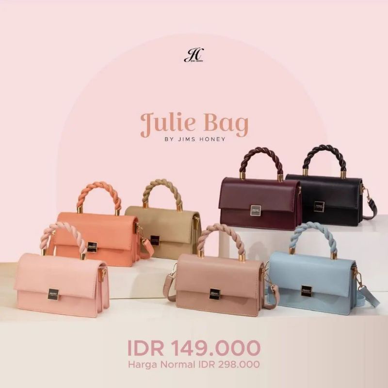 JULIE BAG / JIMS HONEY / TAS WANITA/ TAS SELEMPANG/ TAS JALAN