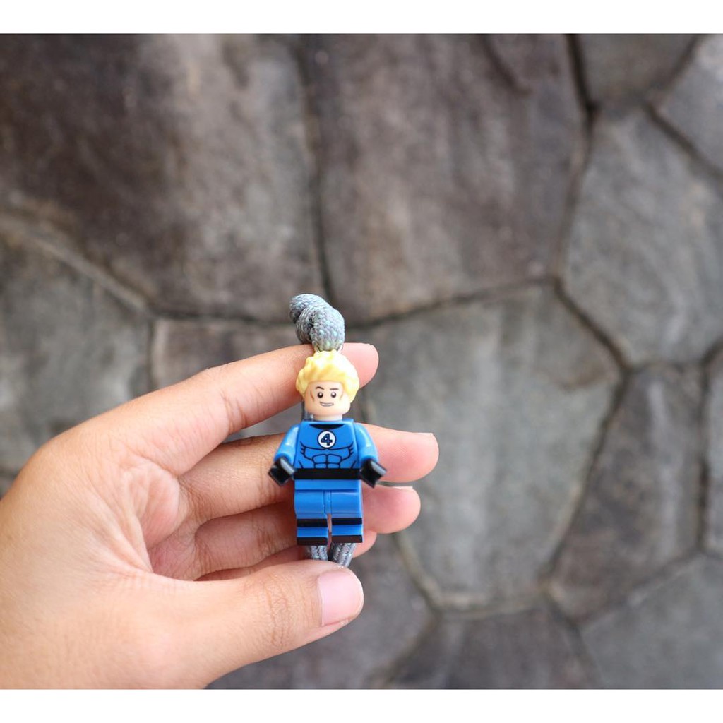 Gelang lego fantastic 4  (tali boleh milih) gelang lego murah, bracelet lego, lego bracelet