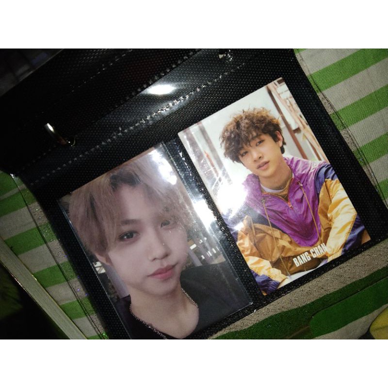 PC PHOTOCARD FELIX I AM NOT IMN BANGCHAN BEHIND IMW I AM WHO