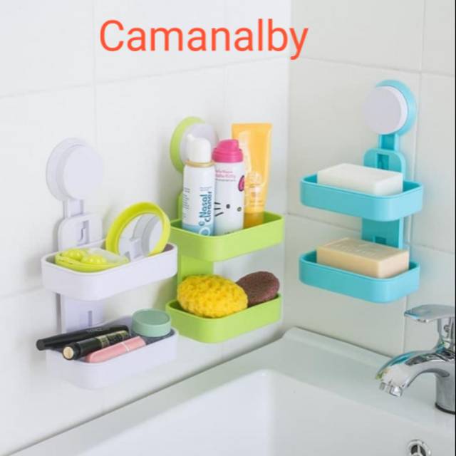 Tempat sabun tempel kamar mandi