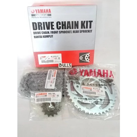 GEARSET GEAR RANTAI SET SCORPIO ORIGINAL YGP 5BP-WF01A-20