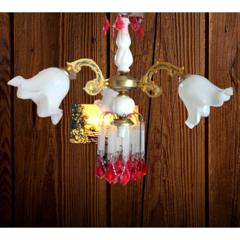Lampu hias gantung akrilik tulip/lampu hias minimalis /lampu hias dekorasi