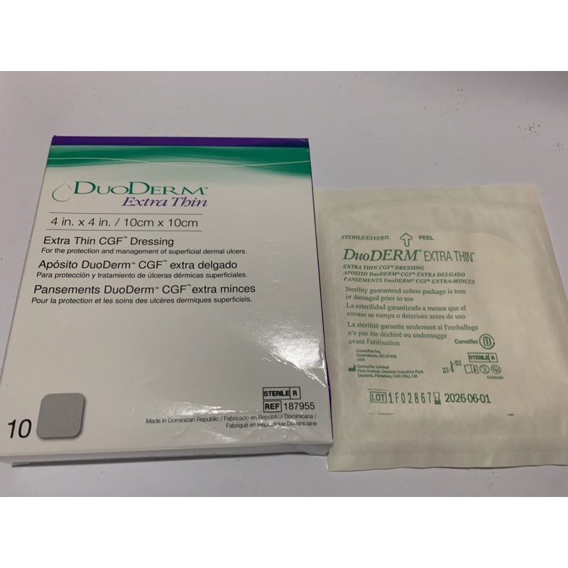 DUODERM EXTRA THIN REF 187955