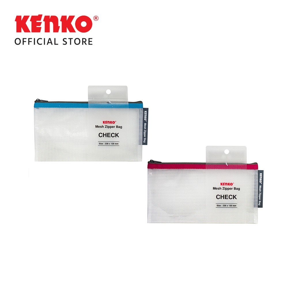 

KENKO MESH ZIPPER BAG MZB1-CH ( CHECK )