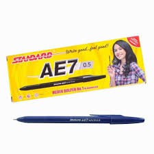 pulpen standard AE7 hitam