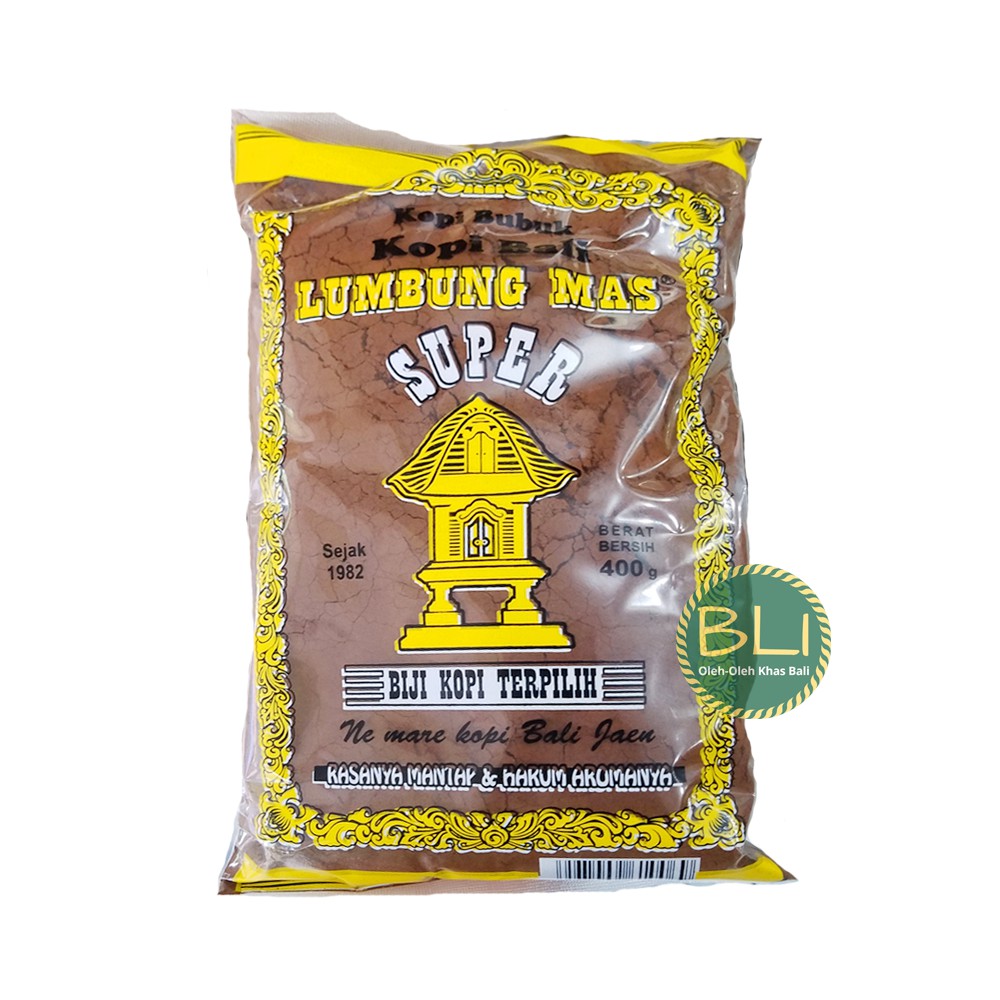 

Kopi Bali LUMBUNG MAS SUPER Kemasan 400gr