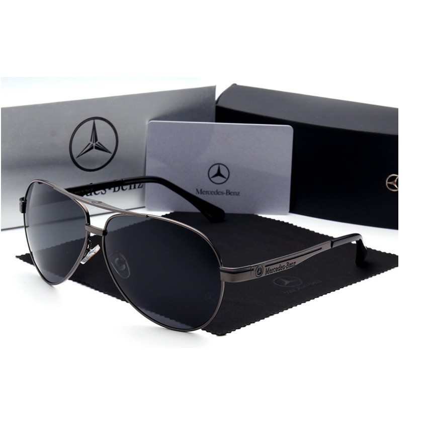 Kacamata Pria Mercedes Benz Super Mewah - GREY