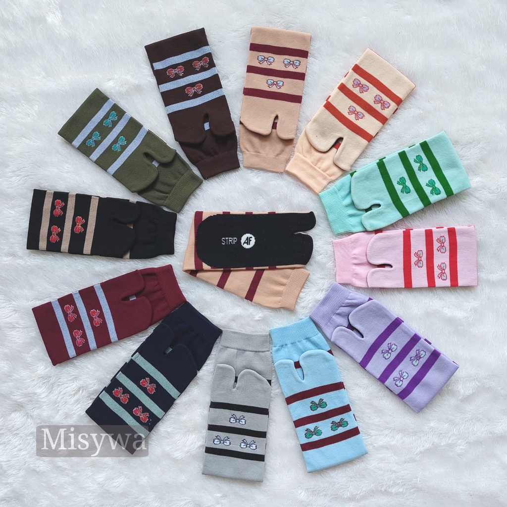 (12 MOTIF) KAOS KAKI MOTIF Muslimah Jempol telapak Hitam / kaos kaki jempol motif / kaos kaki jempol tapak hitam / kaos kaki panjang