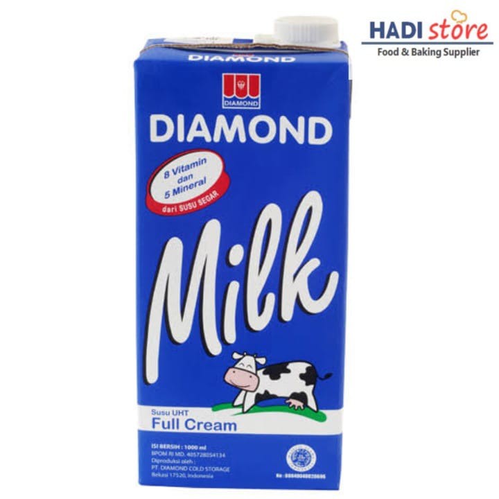 

SUSU UHT DIAMOND FULL CREAM 1 LITER