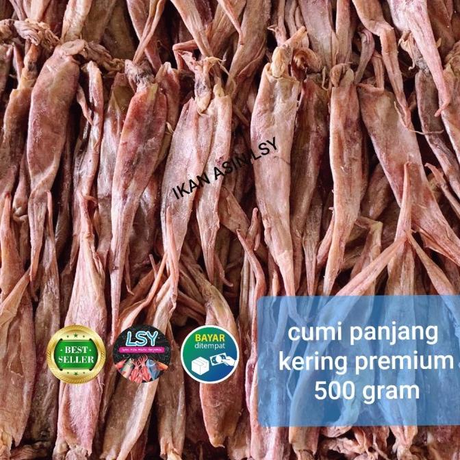 

ikan asin / cumi asin panjang super 500gr