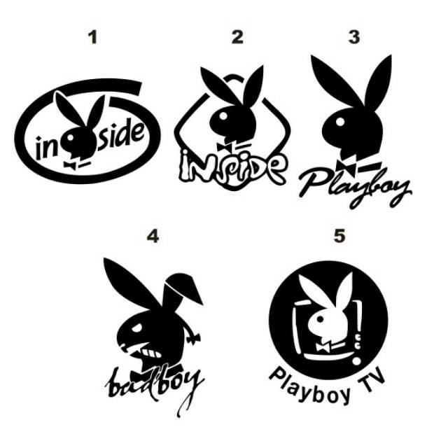 

sticker playboy