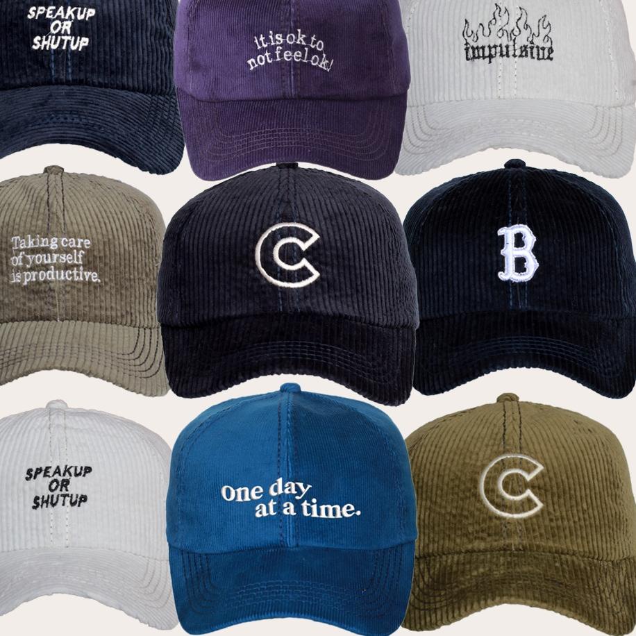 Menarik CORDUROY CAPS BORDIR