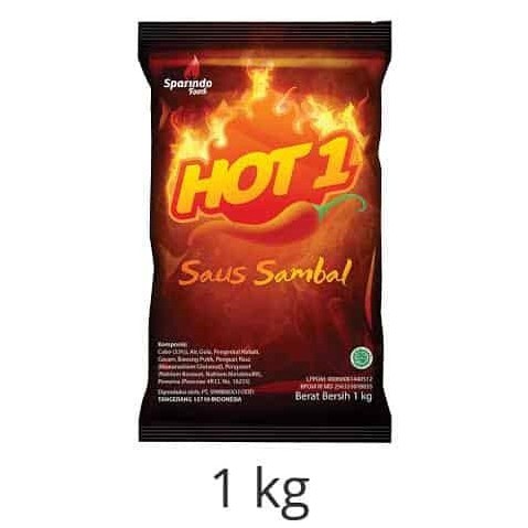 

Hot 1 Saus Sambal 1kg