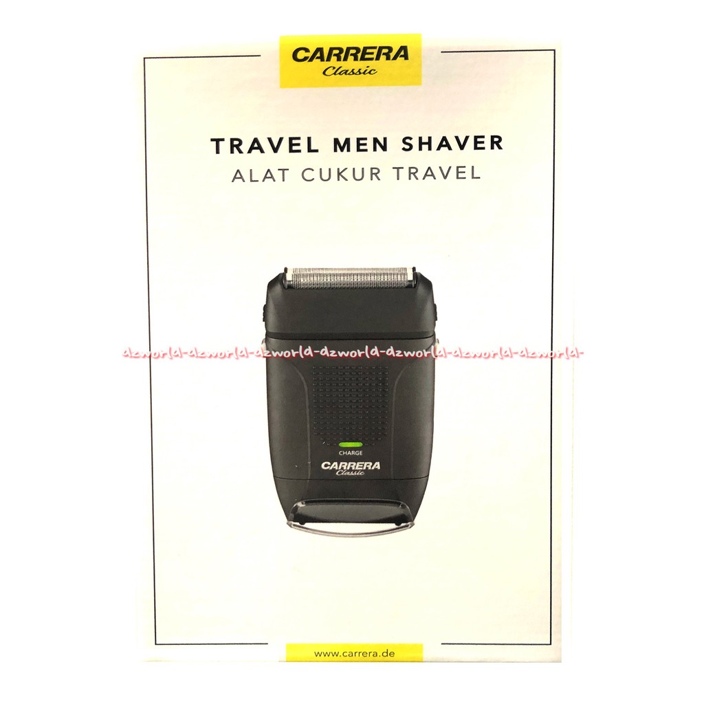 Carrera Travel Men Shaver Recharge Alat Cukur Travelling