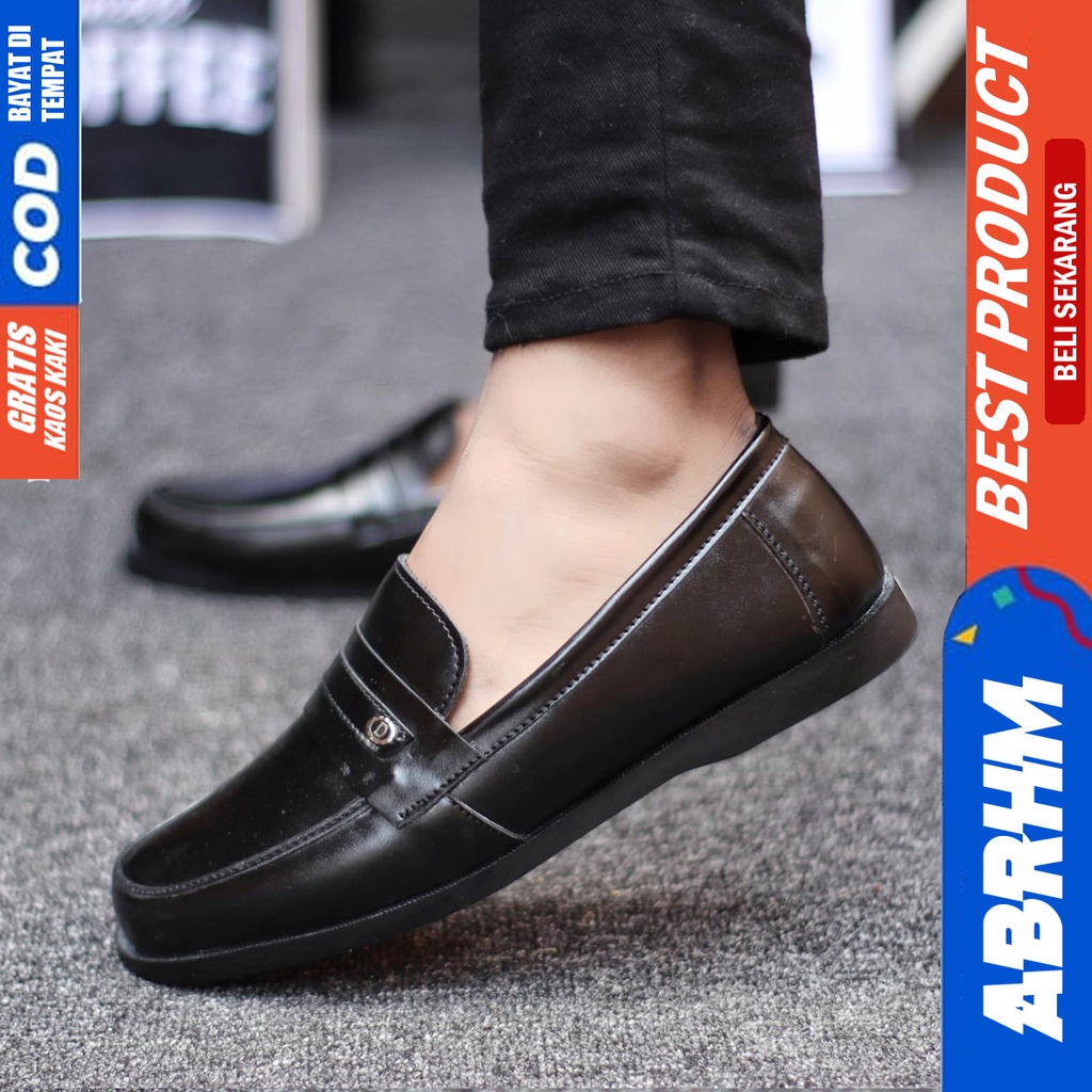 Abrhm Dts - Sepatu Formal Pria Casual Pantofel