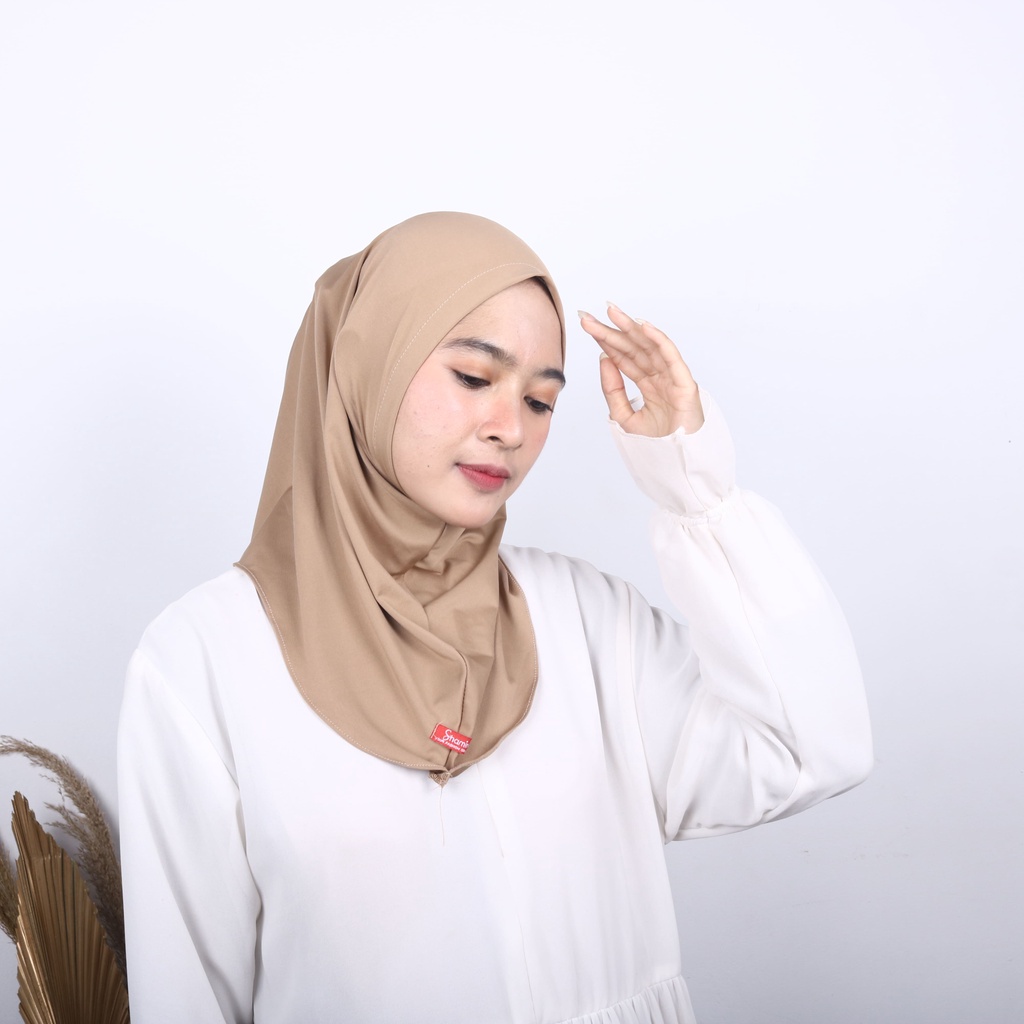 Hijab Instan Bergo Sport Tania Non Pet Jersey Premium I Kerudung Bergo Sport Olahraga Daily