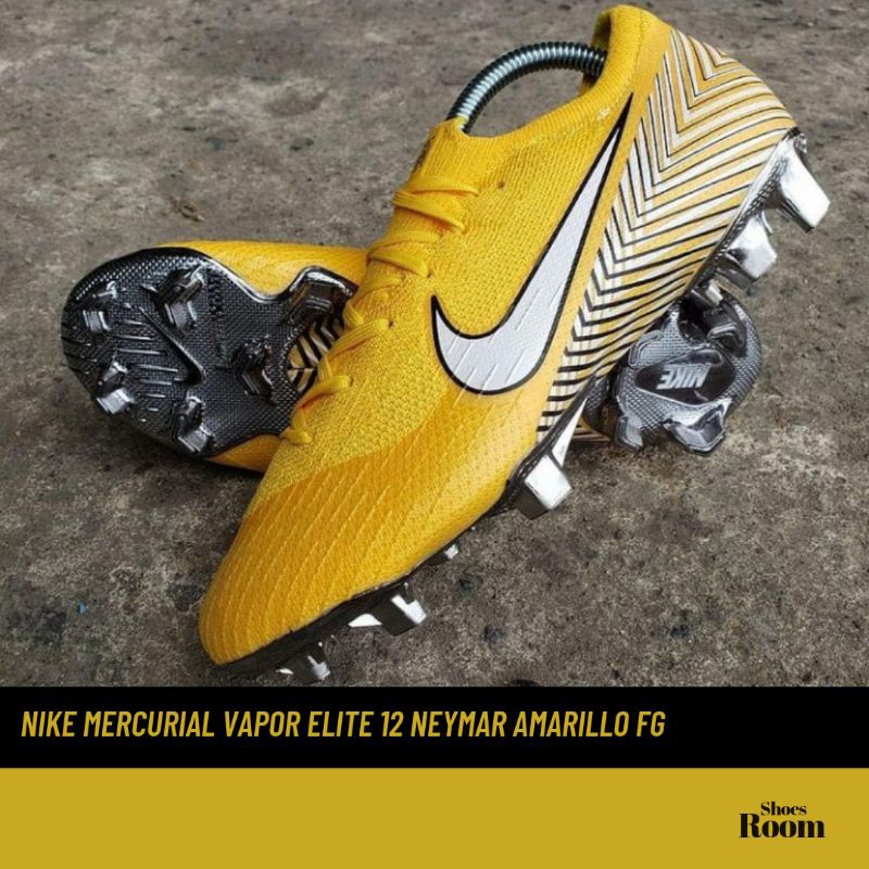 Sepatu Bola Nike Mercurial Vapor Elite 12 Neymar Amarillo FG