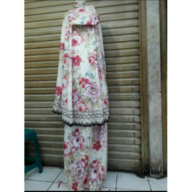 MUKENA KATUN JEPANG RENDA