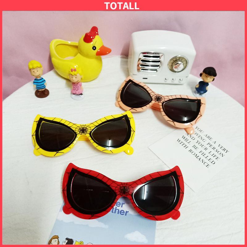 COD Kacamata Polarized Anak-anak Fashion Perlindungan UV Spiderman Kartun Tampan-Totall