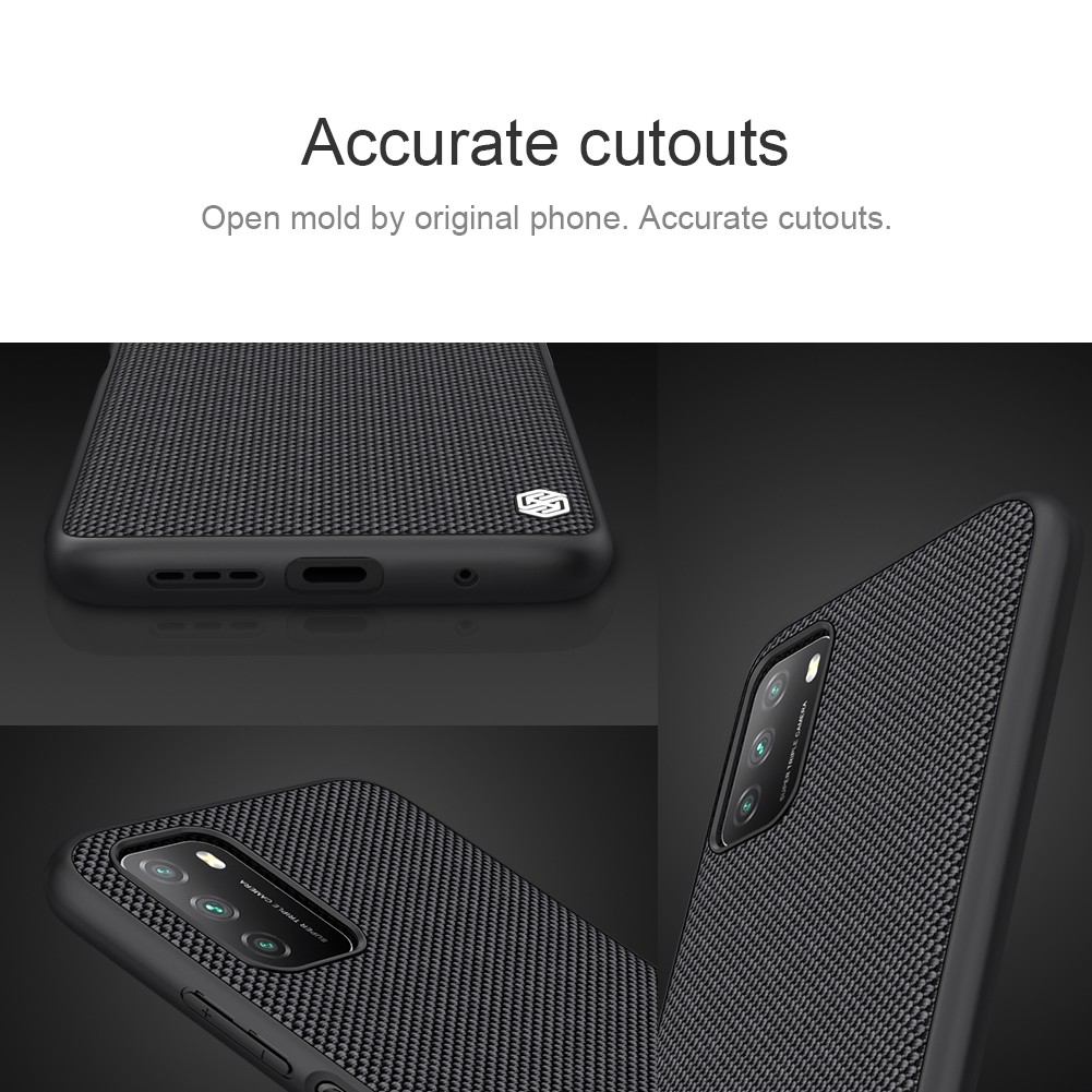 Hard Case XIAOMI Poco M3 Nillkin Textured Nylon Fiber Original