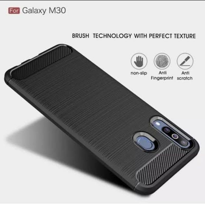 Case Samsung M30 fiber Carbon Ultimatte