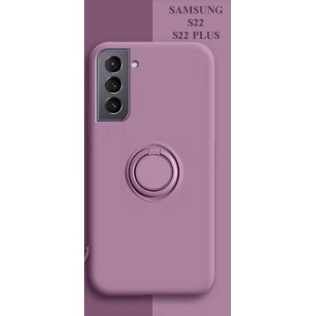 Case Samsung S22 S22 Plus S22 Ultra Tali Motif Soft Case Lanyard Ring Square Liquid Candy Silikon Co