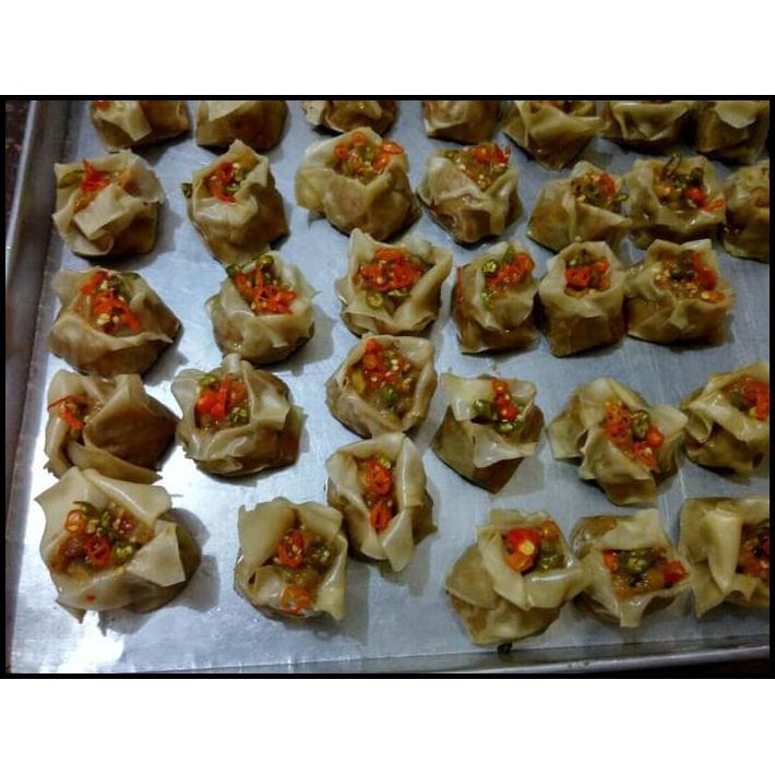 

Ready Stok Dimsum Siomay Noni Rawit Pedas Level 2 Siomay Kekinian