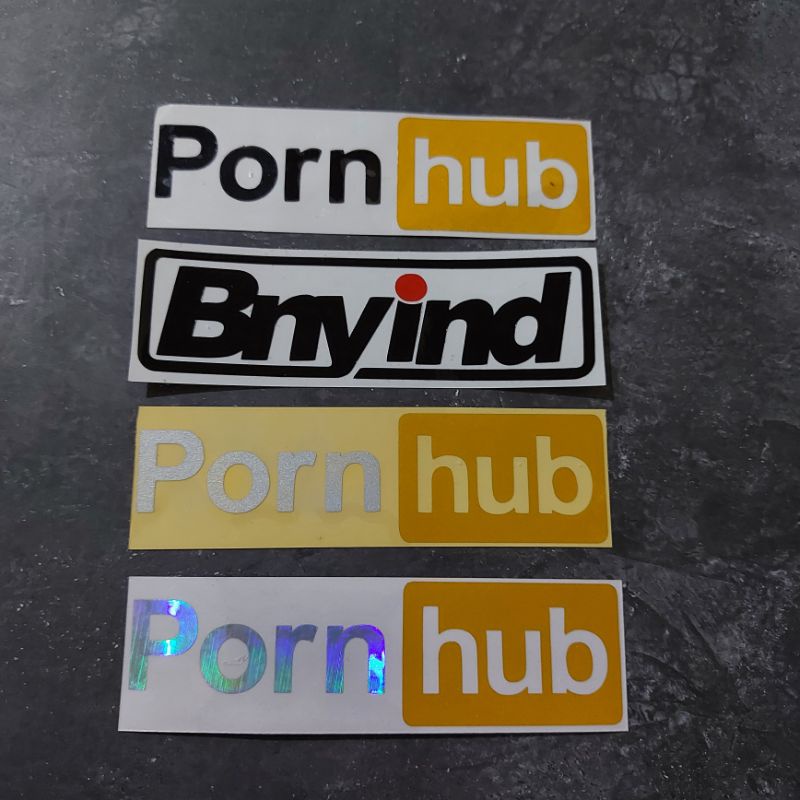 STICKER PORNHUB STICKER PORN HUB CUTTING