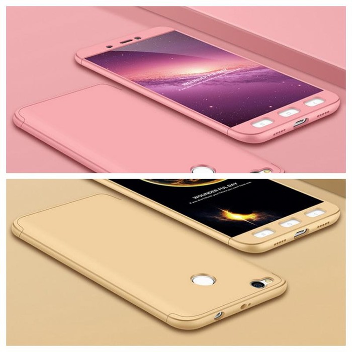 Murah Hardcase 360 Xiaomi Redmi 4X Prime Full Cover Casing Case Ultra Thin Bagus