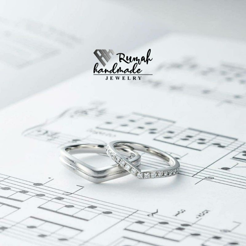 cincin palladium / cincin halal untuk pria muslim / cincin nikah / cincin kawin