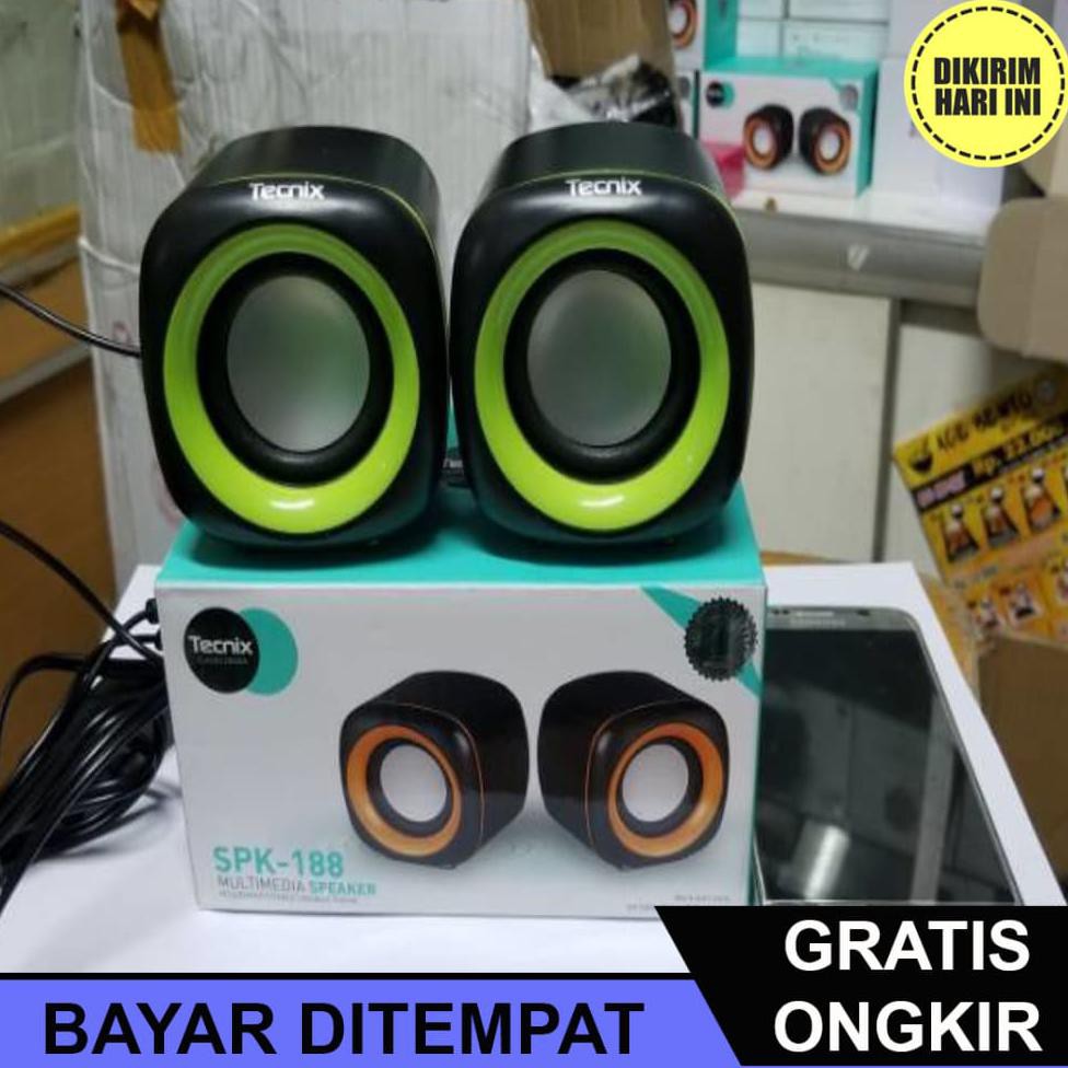 (BAYAR DITEMPAT) JD81 SPEAKER MULTIMEDIA TECNIX SPK-188